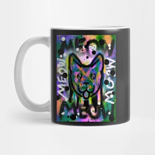 Spray Paint Cat V8 Mug